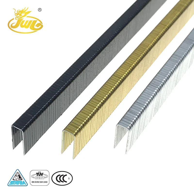 New Products 2019 For Homes 4.6MM 21GA U-Type Nail Furniture Hardware Staple