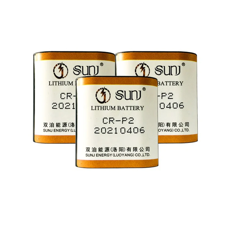 SUNJ Self-manufactured 6.0V 1500mAh High Power Cylindrical Lithium Manganese Dioxide Primary Battery Used for Smoke Detector