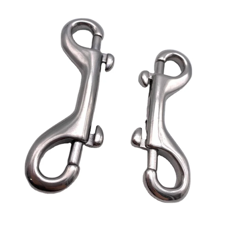 High Quality Stainless Steel Spring Hook Double End Hook Swivel Eye Snap Hook