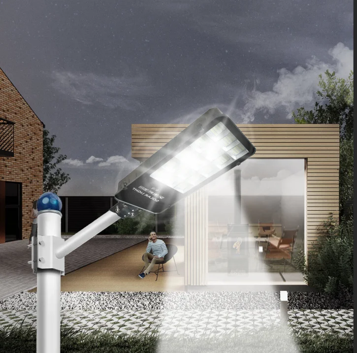 Wholesale Customization outdoor 100 200 300W  Industrial grade ip65 waterproof solar street light