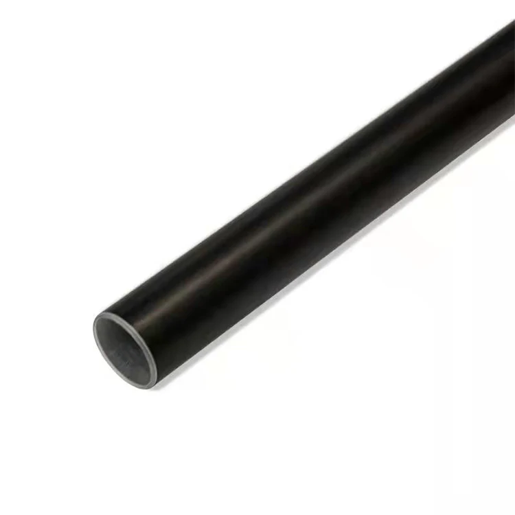 Single Curtain Pole Set with Brackets Adjustable Telescopic Extendable Curtain Rod 48-86 Inch