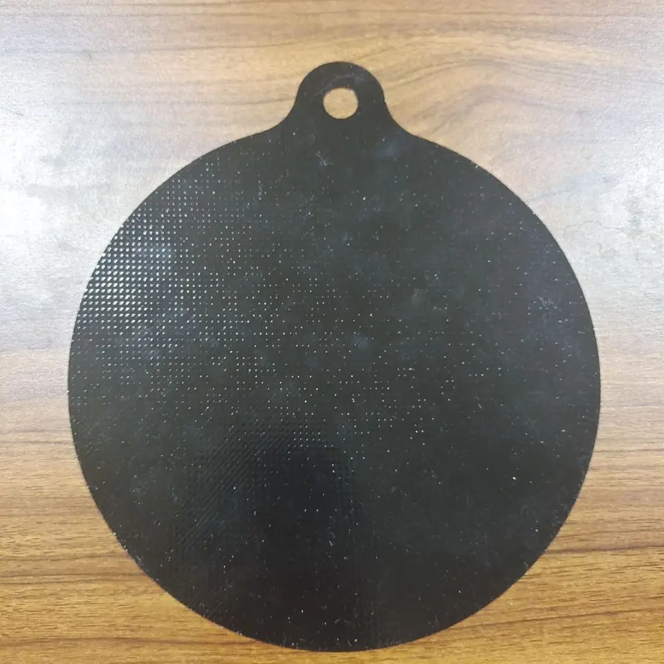 pack 7 anti-slip anti-scratch induction heater protector silicone Round Heat Insulated Pad silicone induction cooktop mat for IH