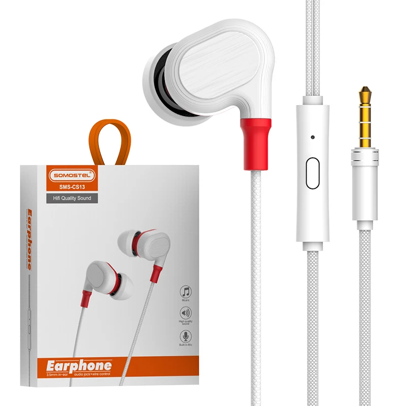 High Quality Stereo Headset Wired Gaming In-Ear Earphone Audifonos Microphone For Samsung 3.5MM Headphone Auriculares Con Cable