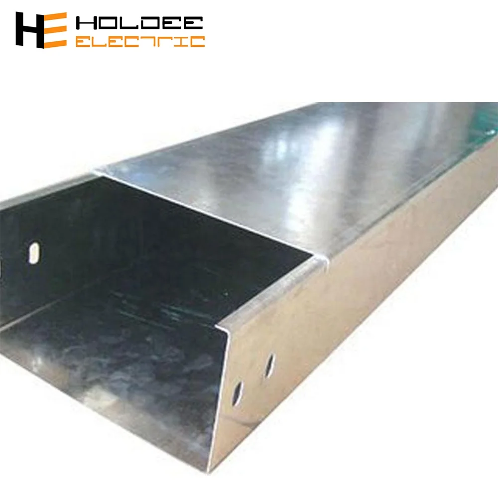 Hongyi cable tray 400 bracket manufacturer for powder coated cable tray wall mount cable trunking aluminum size