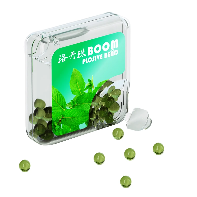 Свежий вкус мяты желе конфеты оральный взрыв шарики поцелуи жемчуг ментол бесшовная жвачка капсулы Topu бусины для быстрого дыхания