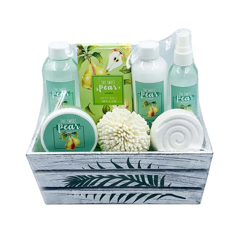 2019 wholesale private label home cheap body skin care spa kit bath gift set