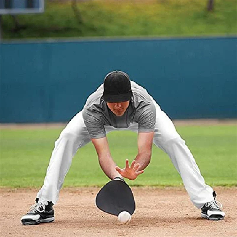 Infield Training Gloves Soft Foam Fielding Trainer Baseball Fielding Pancake Hands Batting Practice Baseball Training Gloves