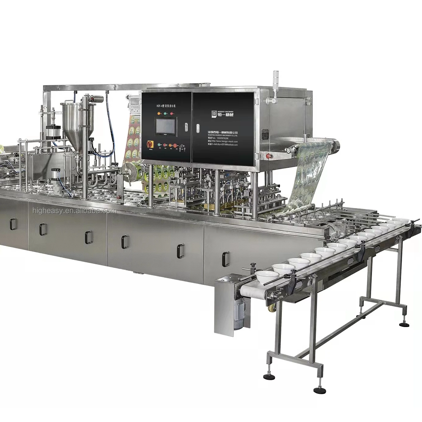 Automatic ready to eat meal  packaging machine  vacuum packed ready meal packaging machine