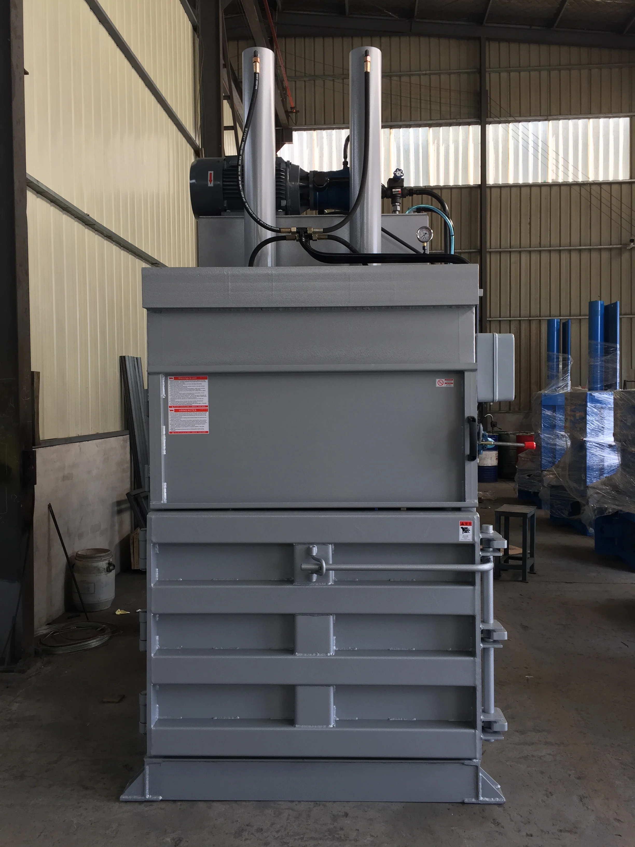 Electric Vertical Hydraulic Cotton Baler Textile Cloth Recycling Bailing Machine/Hydraulic Waste Bale Press Machine