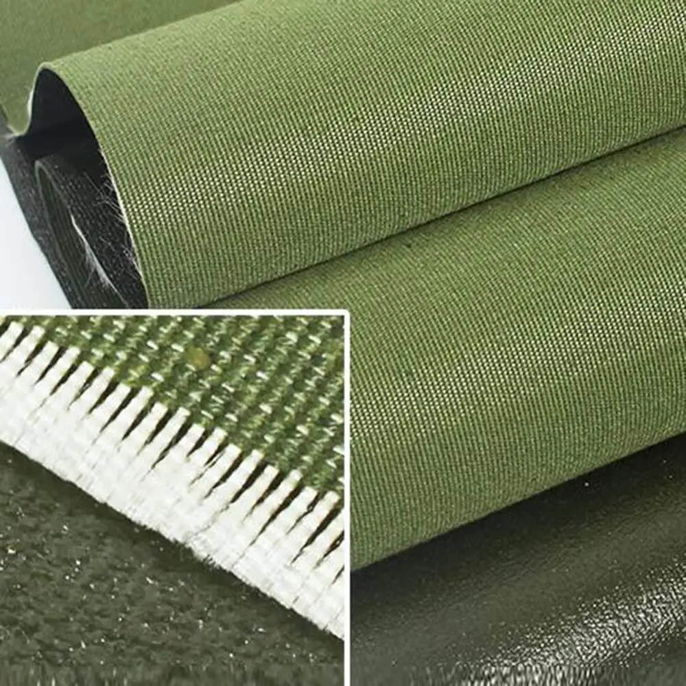 truck canvas pvc tarpaulin green canvas tarps portable lightweight waterproof rain tarp for cover