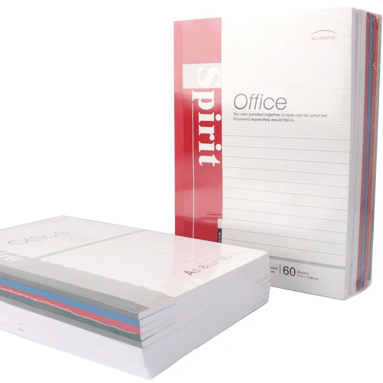 Office Student Notepad Soft Copy Simplified Literary Soft Copy Classroom Notebook Assignment Book