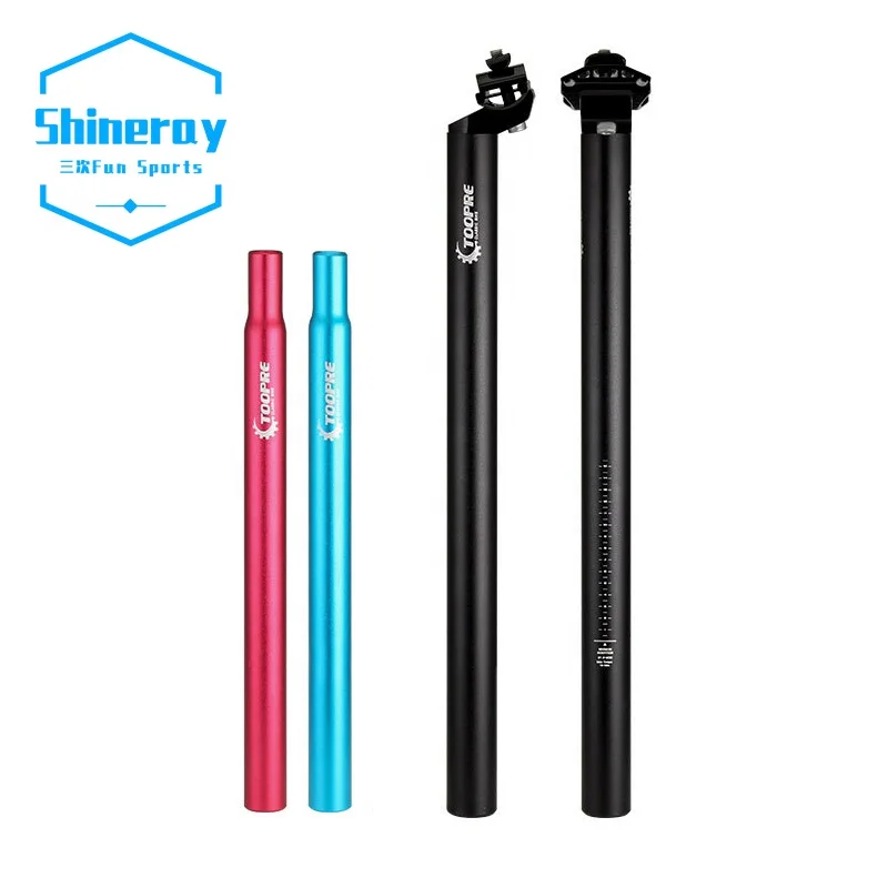 Mountain bike seat post aluminum alloy seat tube seatpost 25.4 27.2 28.6 30.8 extension accessories