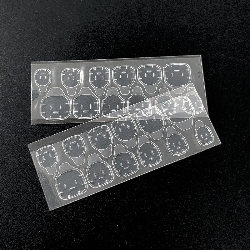 Aokitec Waterproof Transparent Double Sided Adhesive Tapes Sticker Glue Nail Sticker Gel Glue For Press On Nails