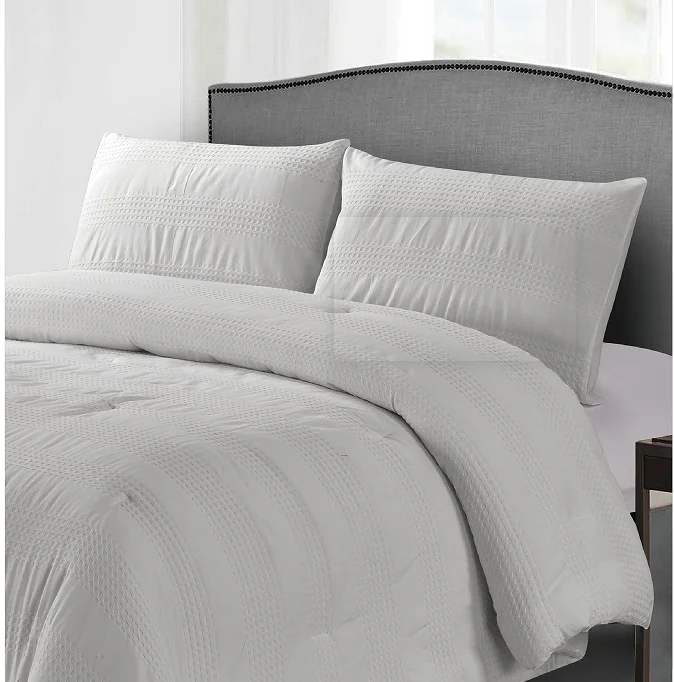 ALPHA TEXTILE High Quality queen size quilted comforter designer comforter bedding set luxury comforter cover gray