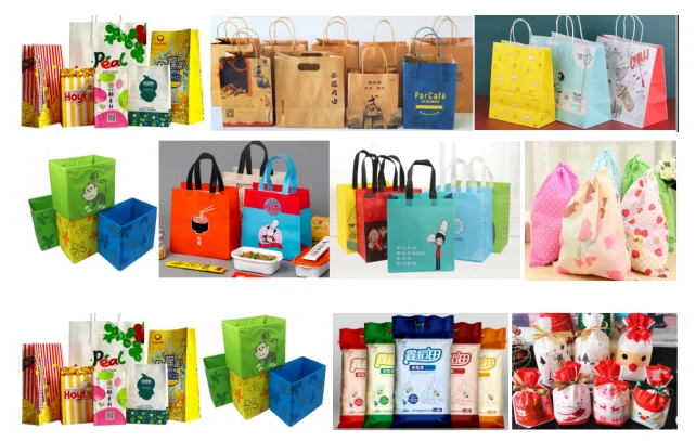 8 Color High Speed central drum Flexo Printing Machine flexographic printer for PP woven plastic bag paper bag