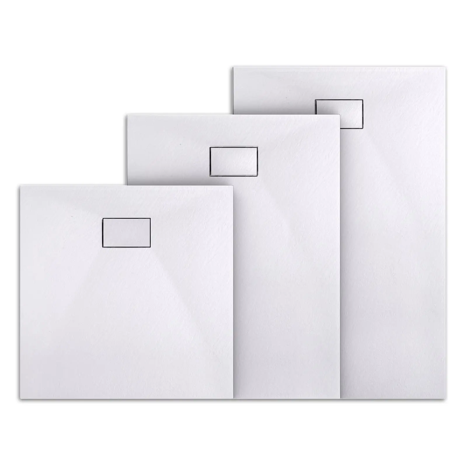 Custom Made Shower Pan Black Corner Bathroom Copri Piatto Doccia Color Smc Shower Base