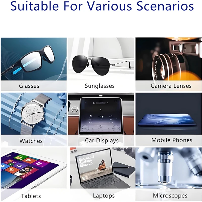 Custom Logo Nano Technology Pre-Moistened Spectacle Eyeglass Anti Fog Lens Wipes For Glasses