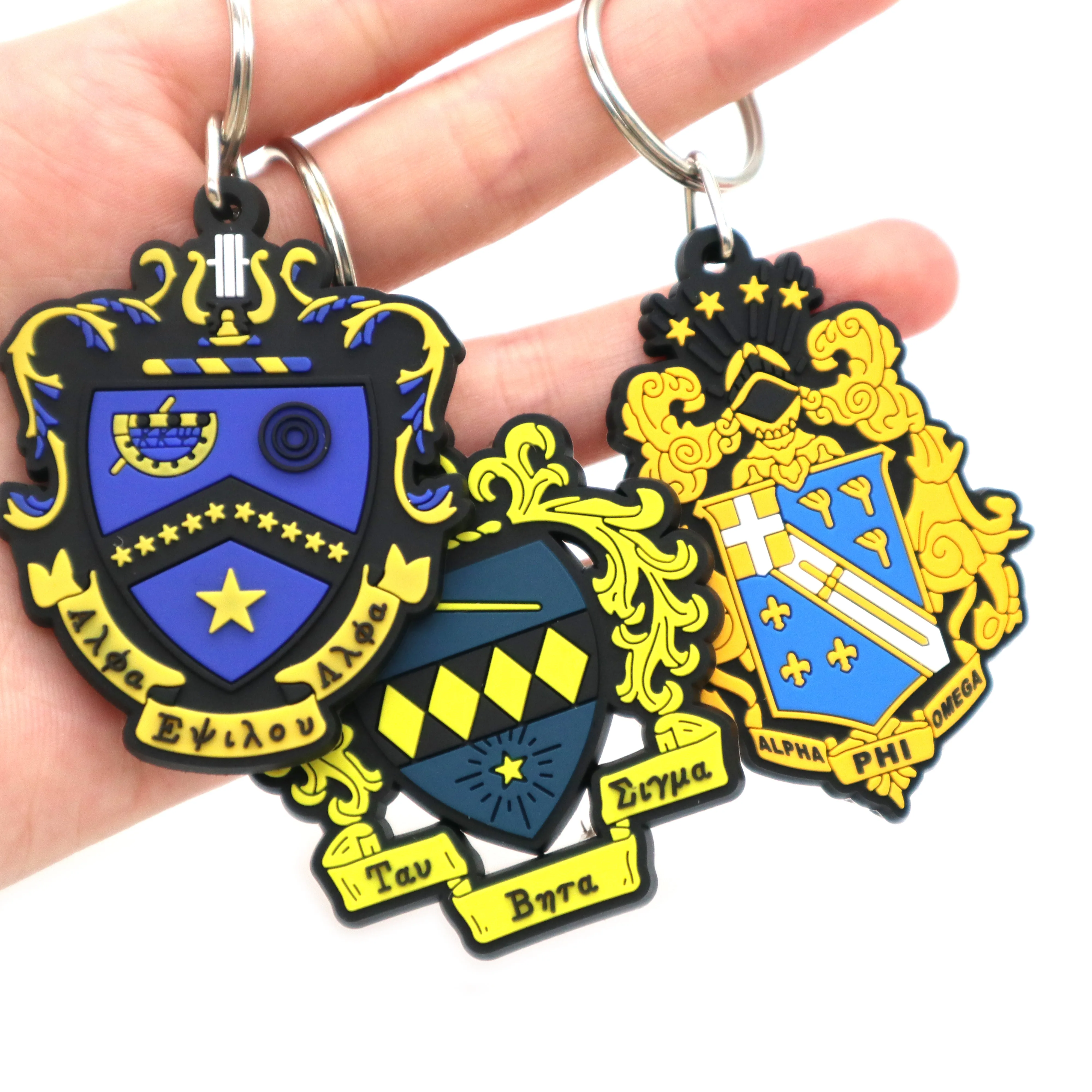 ПВХ Пользовательский логотип 2d мягкий пластиковый акриловый брелок металлический подарок аниме резиновый 3D силиконовый каучук Аниме брелки