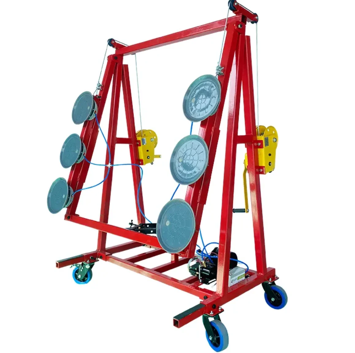 Foldable glass mobile suction vacuum lifter with 6 cups suction price