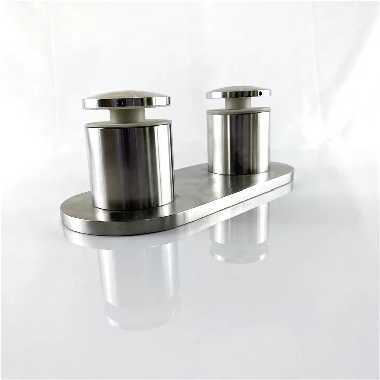 Stainless steel round glass standoff bolts bracket for glass railing
