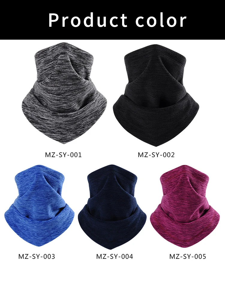 Multifunctional Polar Fleece keep warmer Neck Warmer Custom scarf