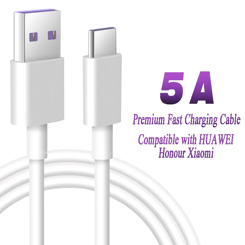 5A супер кабель USB Type-C для быстрой зарядки quick charge мобильный телефон кабель для передачи данных для Samsung S8 S9 плюс HUAWEI Honor Кабель с разъемом usb-c