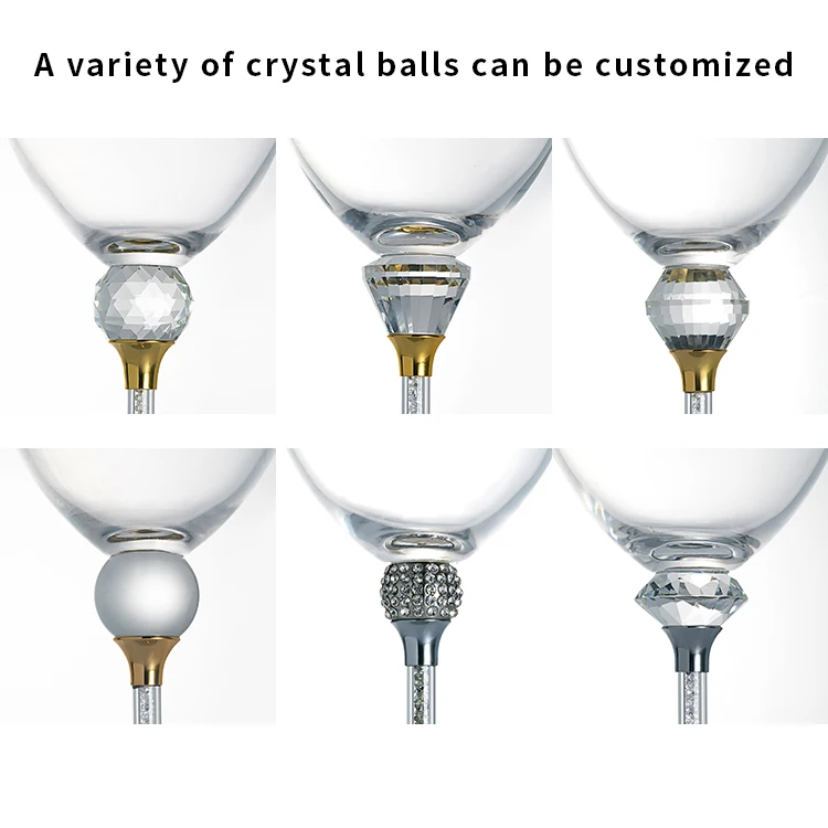 Special Low Price Crystal Wine Glasses Luxury Champagne Glasses Wholesale Red Wine Glasses