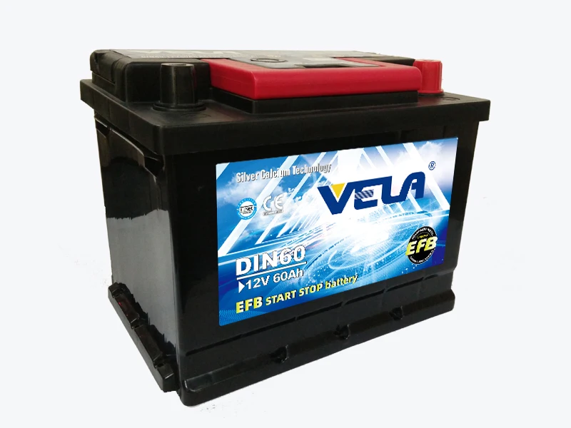 China factory battery 12v 60ah small 12 volt battery 12v60ah car battery DIN60 56068 56069