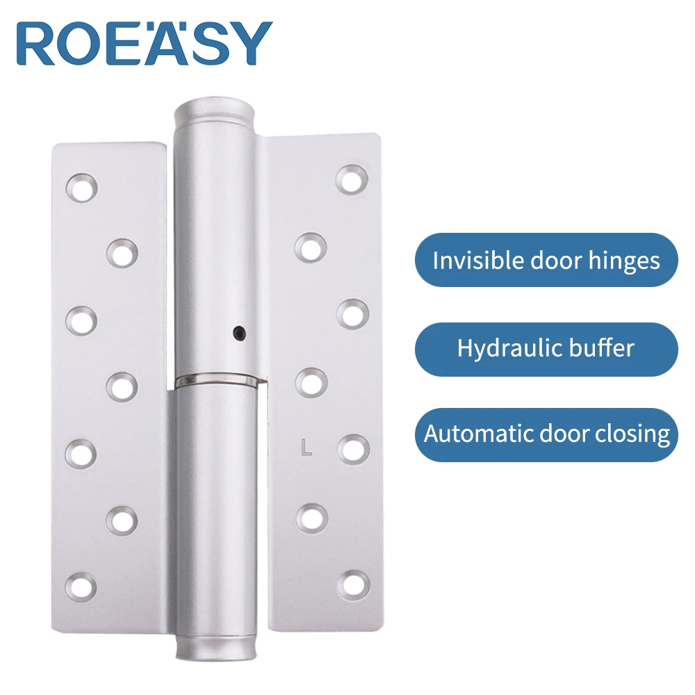 ROEASY combine door hinge door stopper closer 3 function Hydraulic buffering automatic closing door higne