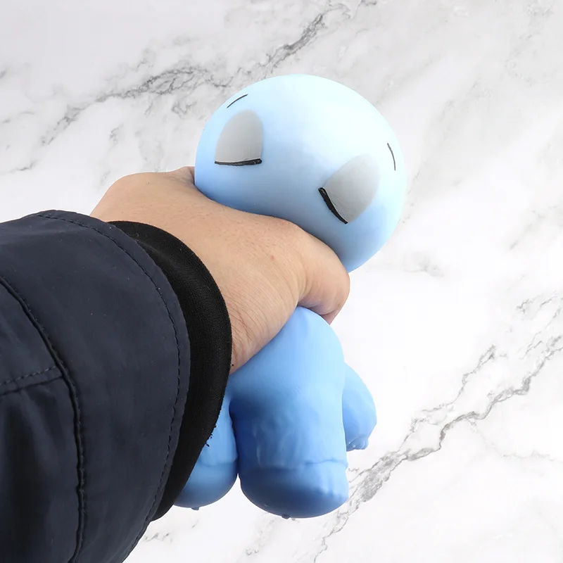 Забавный милый снежный шар в форме монстра игрушки-антистресс Сжимаемый мяч Монстр для детей