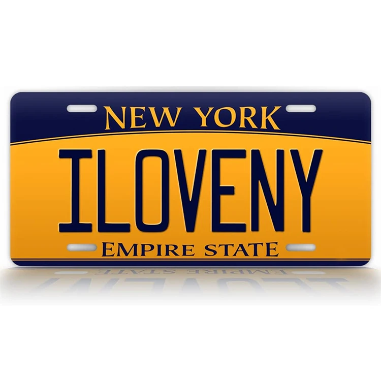 Custom Aluminum USA License Plate Blank License Plate Wholesale Custom License Plates
