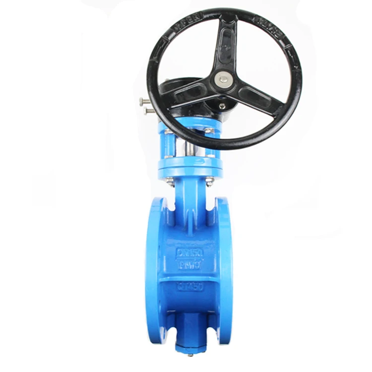 
DN200 400 800 PN10/16 DIN BS WCB Triple Offset Butterfly Valve 