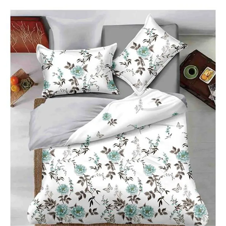 
High quality bed linen set manufacturers in china microfiber bedding set 
