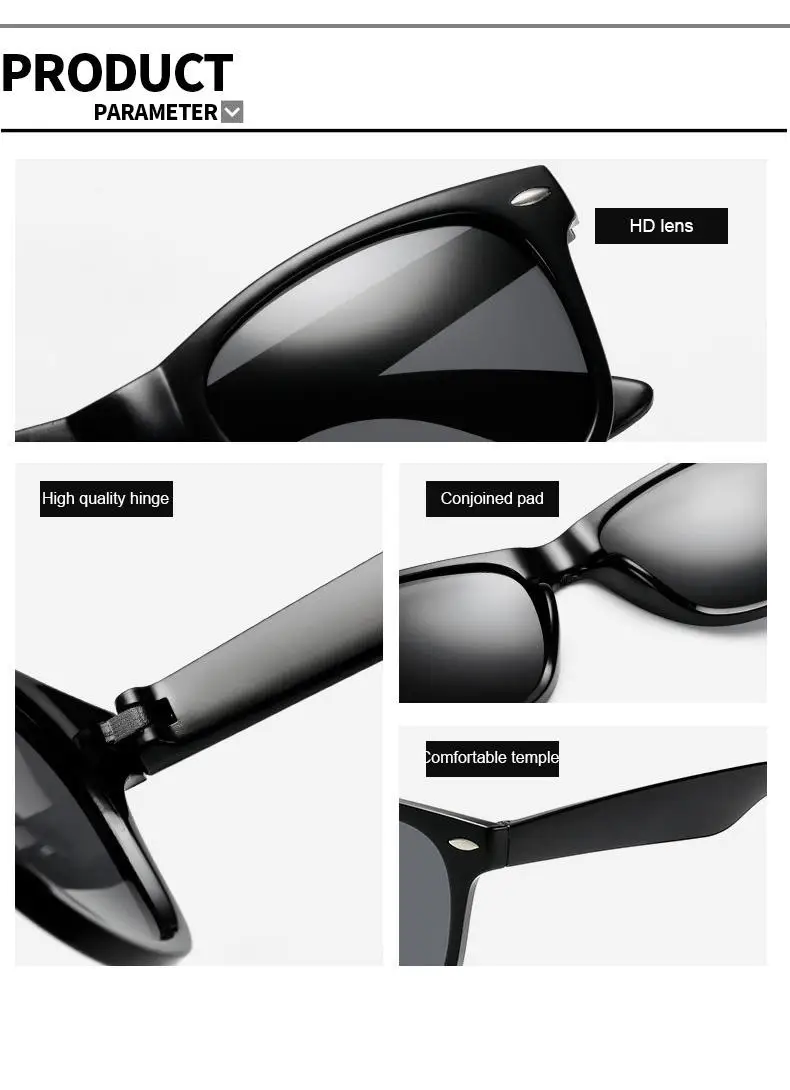 Wholesale promotional printed your own brand unisex custom pinholes logo plastic shades polarized sunglasses
