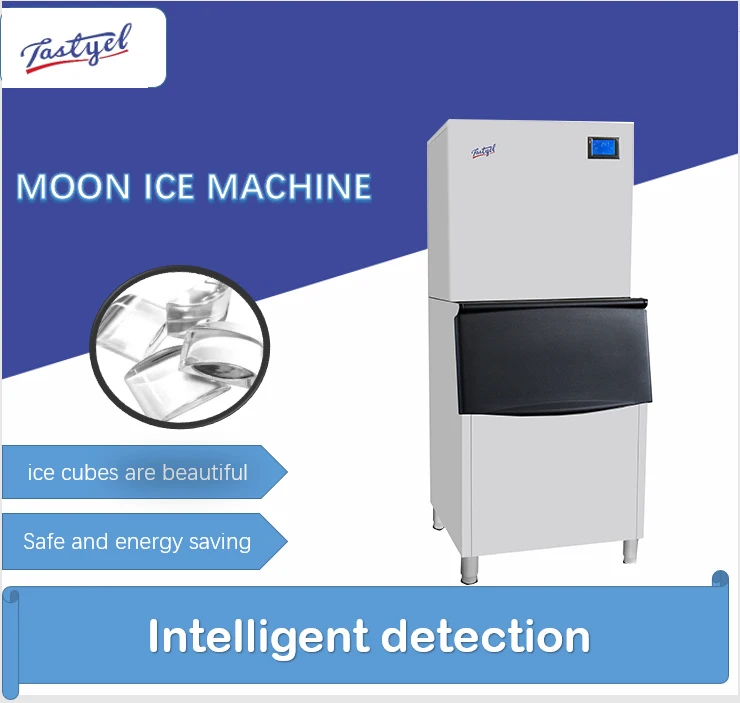 Заводская цена для ресторана, магазина, отеля, машина для изготовления кубиков льда в виде полумесяца, мини-машина для изготовления льда, хит продаж, льдогенератор
