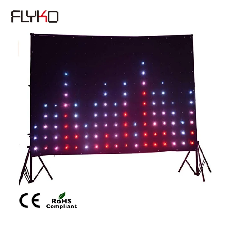 Indoor LED Video Wall P9-P10cm full color wedding stage backdrop LED wall display rental LED screen panel