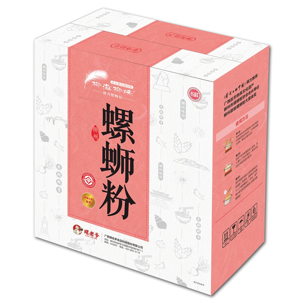 Рисовая Лапша Guangxi Liuzhou с речным улиткой, оптовая продажа, Oem