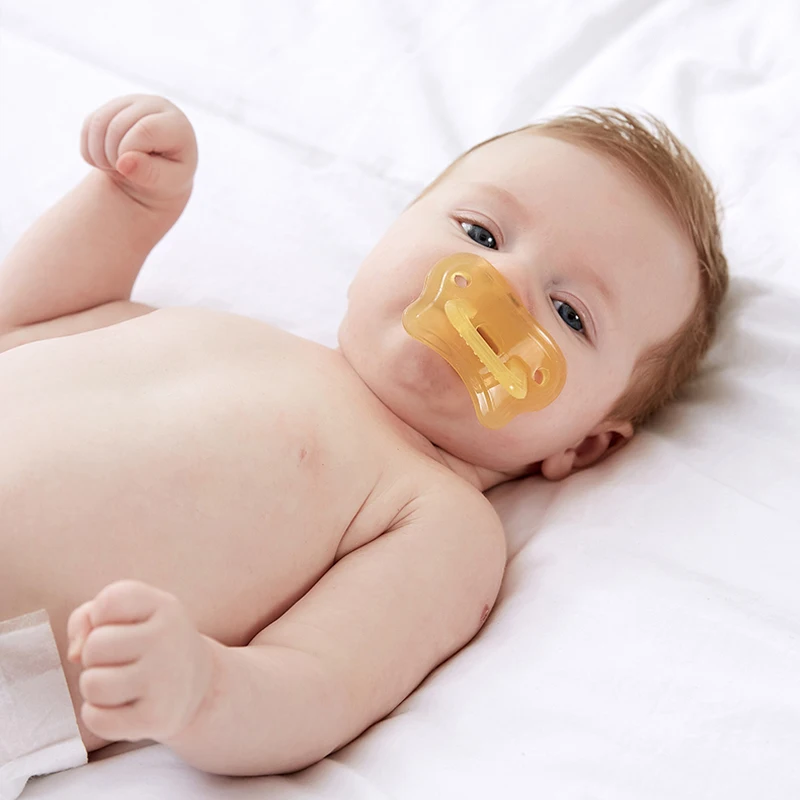 Baby Silicone Pacifiers Soft Soother Infant Dummy Nipple Newborn Baby Teethe Toy