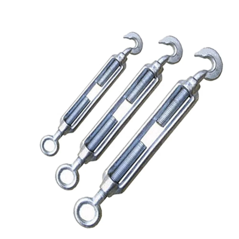 Carbon Steel Turnbuckle Clamp Forged Hot Galvanized Threaded