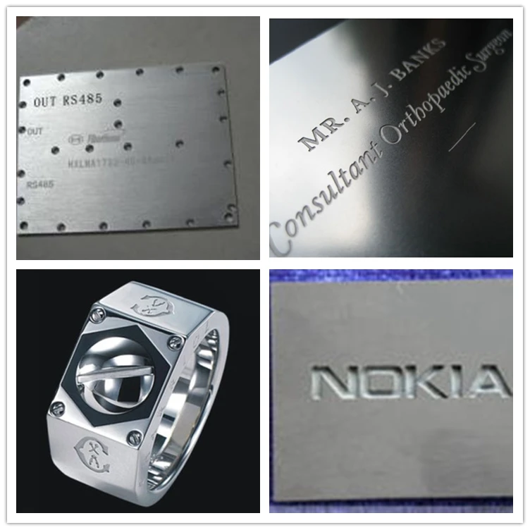 100w Fiber Laser Marking Machine  Fiber Laser Marking Engraving Machine For Metal Stainless Steel