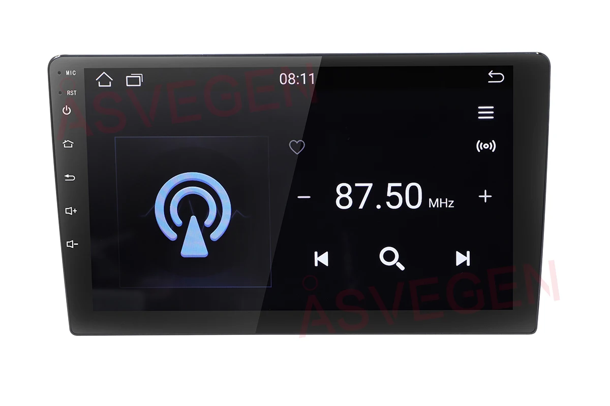 Universal 7inch  9inch Touch Screen Android 12 WiFi GPS Navigation IPS  HD Car DVD Player