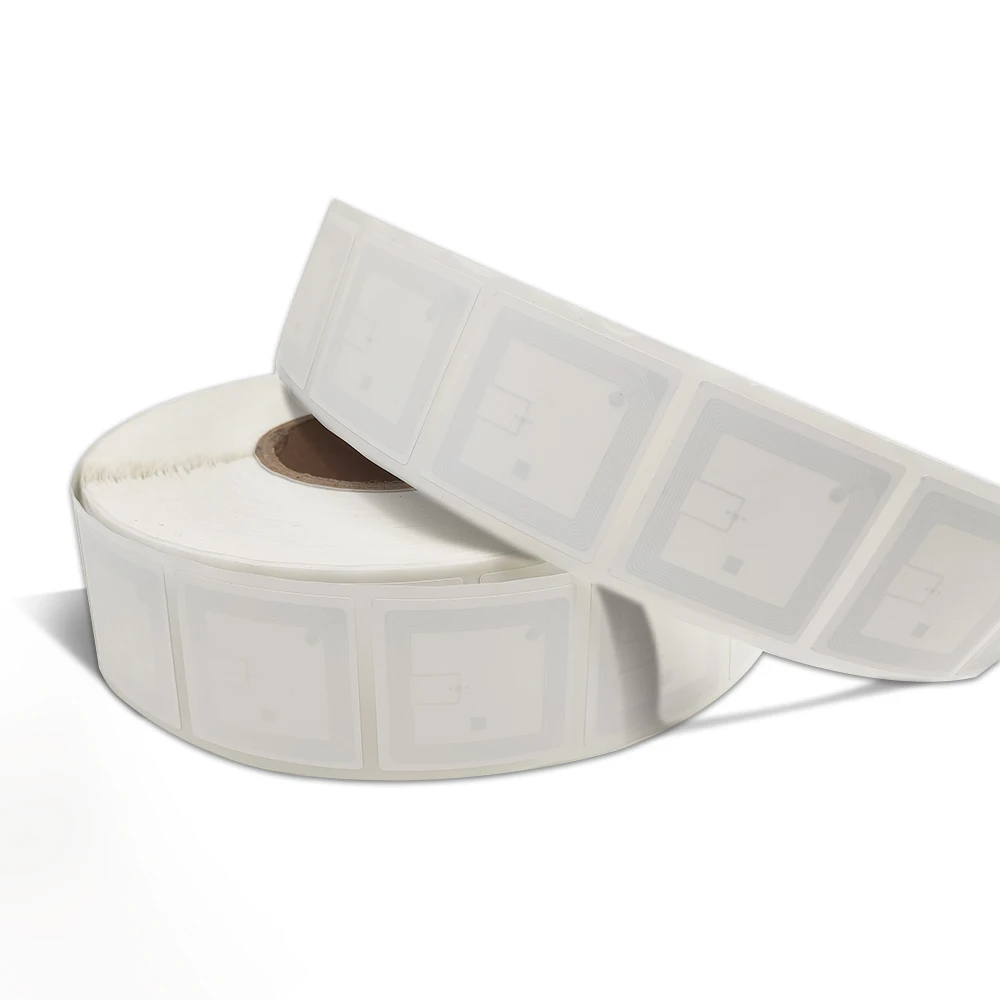 Passive 13.56mhz Library book label ISO15693 Multi-reading ICODE SLIX Smart rfid library sticker tag