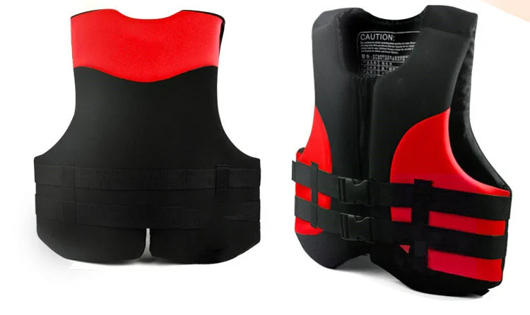 NiuFuRui Factory Wholesale Hot Sale red 150n neoprene life jacket