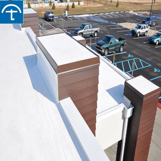 High Polymer TPO Waterproof Membrane Roofing Weldable Membrane with high UV-Resistance Reinforced Roof Waterproofing Membrane