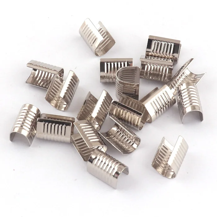 Tail tip toothed clothing accessories metal tail clip for Sweatshirt drawstring Shoelace/belt