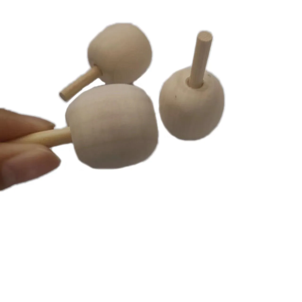 Unfinished Mini Wood Apples Crafts wooden peg dolls pegdoll Apples Decorations for Painting Writing DIY Wood Crafts Supplies