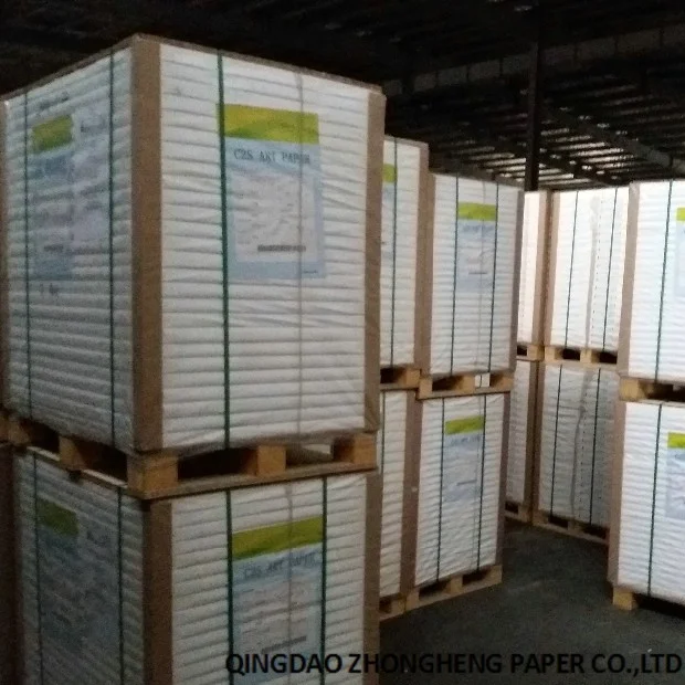 C1S/C2S chromo coated glossy matte art paper for book printing