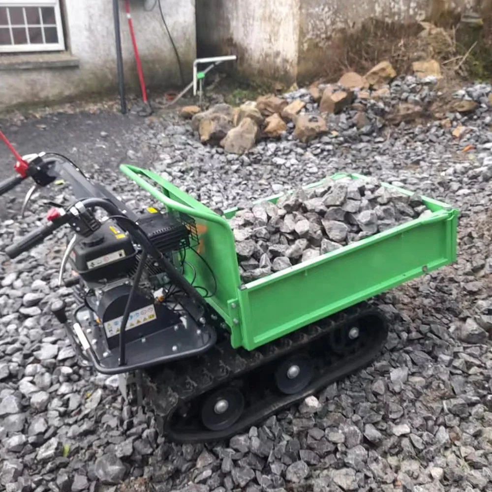 Robust All-Terrain Tracked Vehicles Heavy-Duty Crawler Dumpers Diesel Rubber Track Carriers Agricultural Solutions