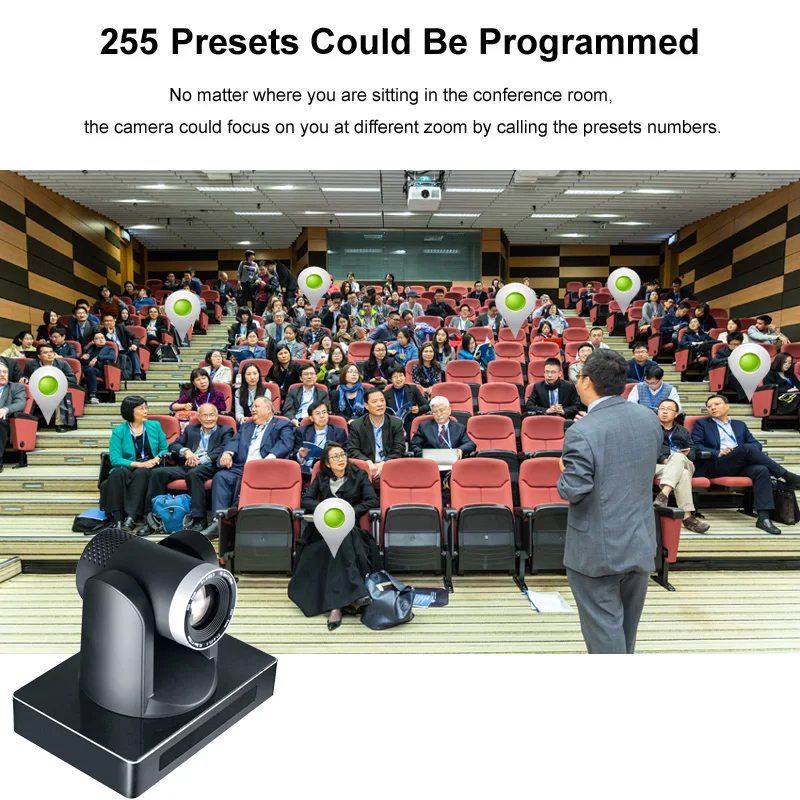 1080P 20X PTZ 3G SDI система Конференц-камер от производителей