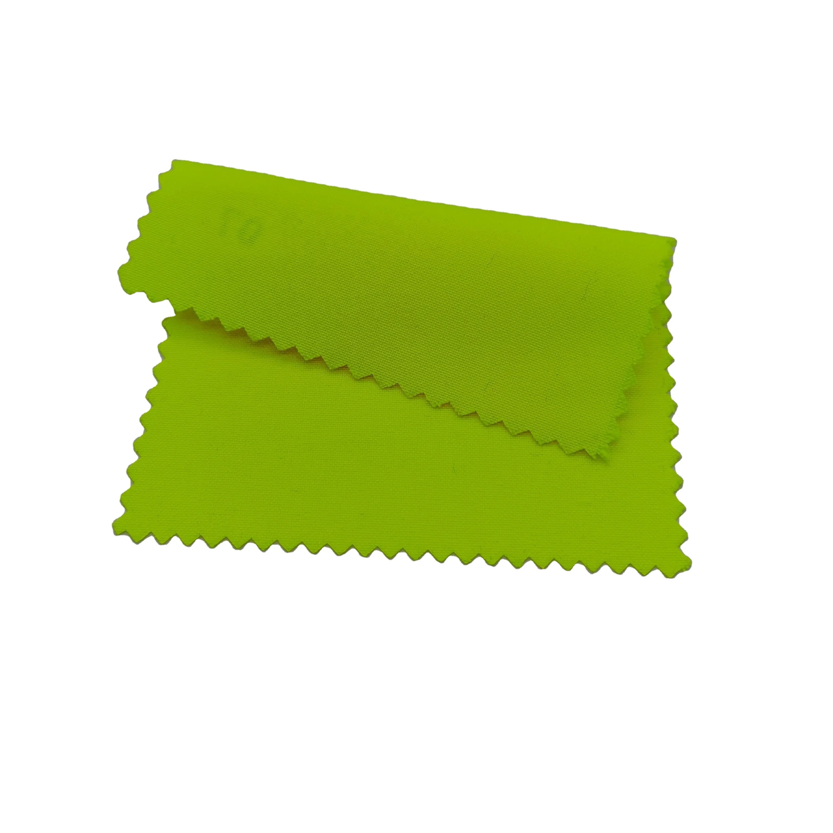 Hi Vis Polyester Cotton Ripstop Fabric For High Visibility Reflective Safety Clothing